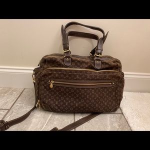Louis Vuitton mini Lin diaper bag